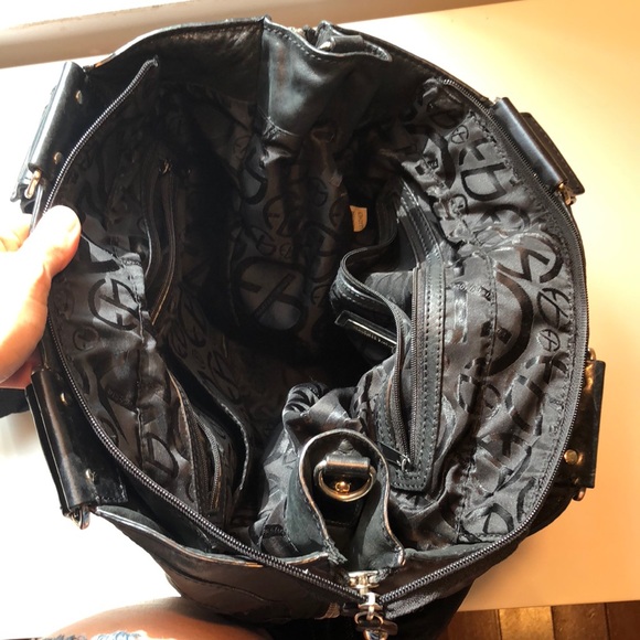Large black Francesco Biasco bag - Picture 3 of 5